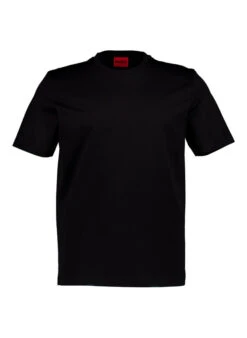 HUGO, T-Shirt Dimerstee, Baumwolle, Schwarz