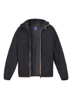 K-WAY, Regenjacke Claude, Mikrofaser, Schwarz