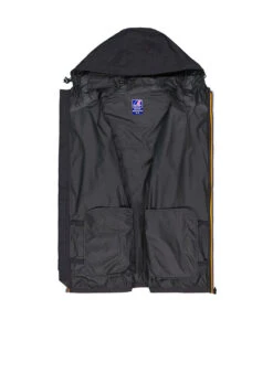 K-WAY, Regenjacke Claude, Mikrofaser, Schwarz -Herrenausstatter Verkaufe 444639 norm3