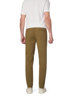 HILTL, Chino Tamo, Slim Fit, Baumwolle, Oliv -Herrenausstatter Verkaufe 445233 norm2