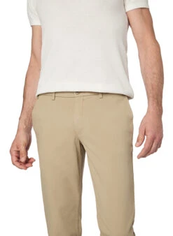 HILTL, Chino Tamo, Slim Fit, Baumwolle, Sand 3 HILTL, Chino Tamo, Slim Fit, Baumwolle, Sand -Herrenausstatter Verkaufe 445234 norm3