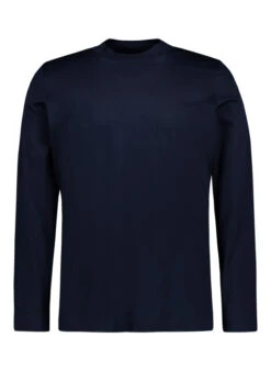 Van Laack, Longsleeve, VL-Parmos, Baumwoll-Jersey, Navy