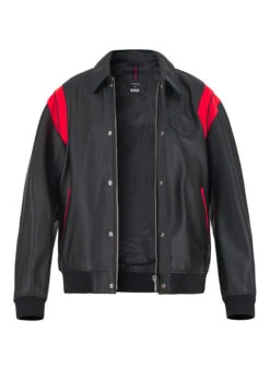 BOSS Black, Blouson Meon, Lammnappa, Schwarz