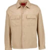 HUGO, Overshirt Epoldo, Baumwolle, Beige
