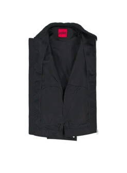 HUGO, Blouson Belto, Mikrofaser Ungefüttert, Schwarz -Herrenausstatter Verkaufe 447297 norm3