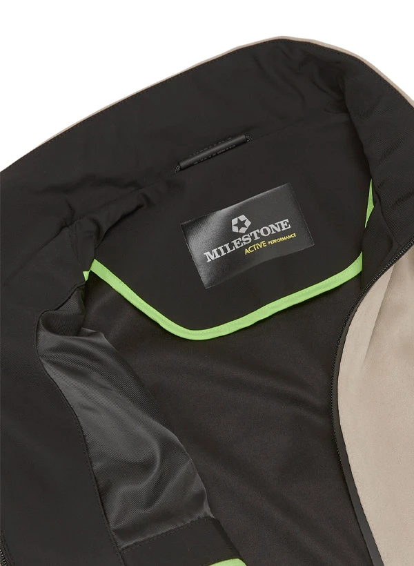 MILESTONE, Blouson MSHarris, Mikrovelours wasserabweisend, sand MILESTONE, Blouson MSHarris, Mikrovelours Wasserabweisend, Sand -Herrenausstatter Verkaufe 447317 norm4