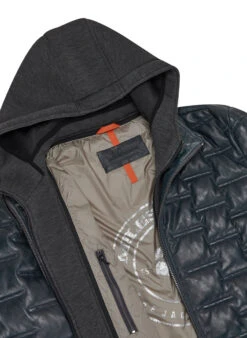 MILESTONE, Lederjacke MSAlonso, Lammnappa Sorona®, Nachtblau -Herrenausstatter Verkaufe 447325 norm4