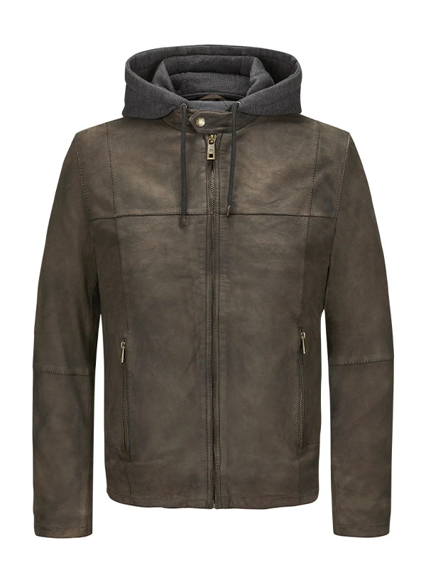 MILESTONE, Lederjacke MSRenaldo, Schafleder, tabak MILESTONE, Lederjacke MSRenaldo, Schafleder, Tabak -Herrenausstatter Verkaufe 447326 norm