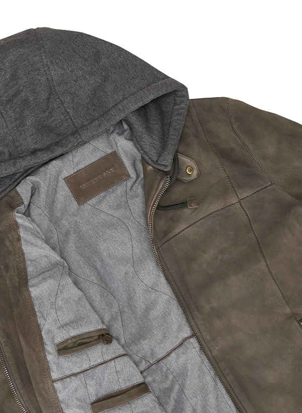 MILESTONE, Lederjacke MSRenaldo, Schafleder, tabak MILESTONE, Lederjacke MSRenaldo, Schafleder, Tabak -Herrenausstatter Verkaufe 447326 norm3