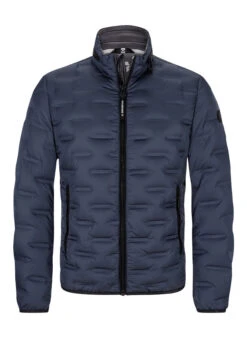 MILESTONE, Daunenjacke MSSalvio, Mikrofaser, Nachtblau
