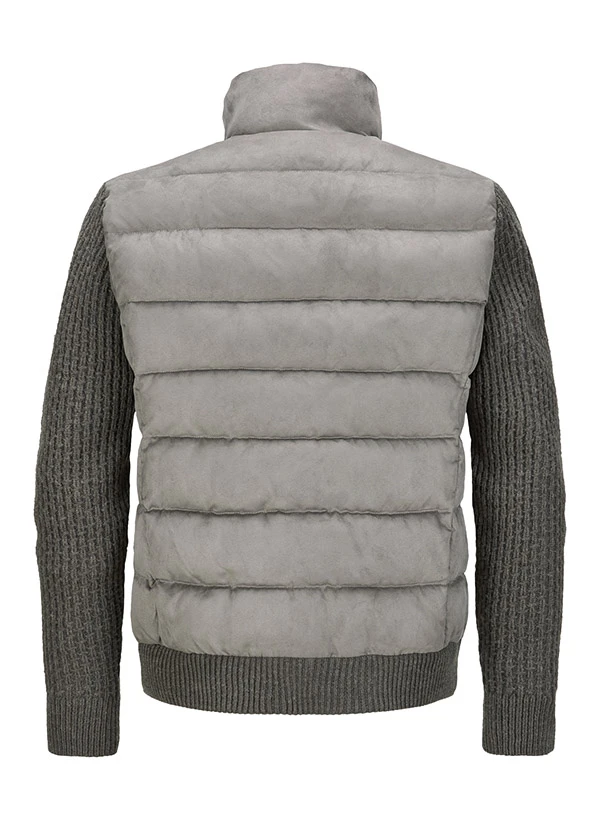 MILESTONE, Steppjacke MSDean, Mikrovelours Strick sorona®, grau MILESTONE, Steppjacke MSDean, Mikrovelours Strick Sorona®, Grau -Herrenausstatter Verkaufe 447340 norm3