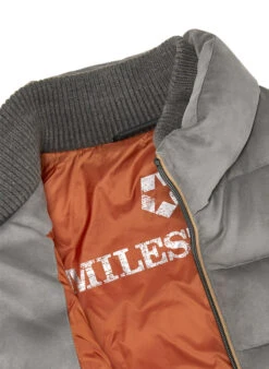 MILESTONE, Steppjacke MSDean, Mikrovelours Strick Sorona®, Grau 3 MILESTONE, Steppjacke MSDean, Mikrovelours Strick Sorona®, Grau -Herrenausstatter Verkaufe 447340 norm4