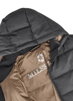 MILESTONE, Steppjacke MSMauro, Mikrofaser Sorona®, Anthrazit -Herrenausstatter Verkaufe 447345 norm4