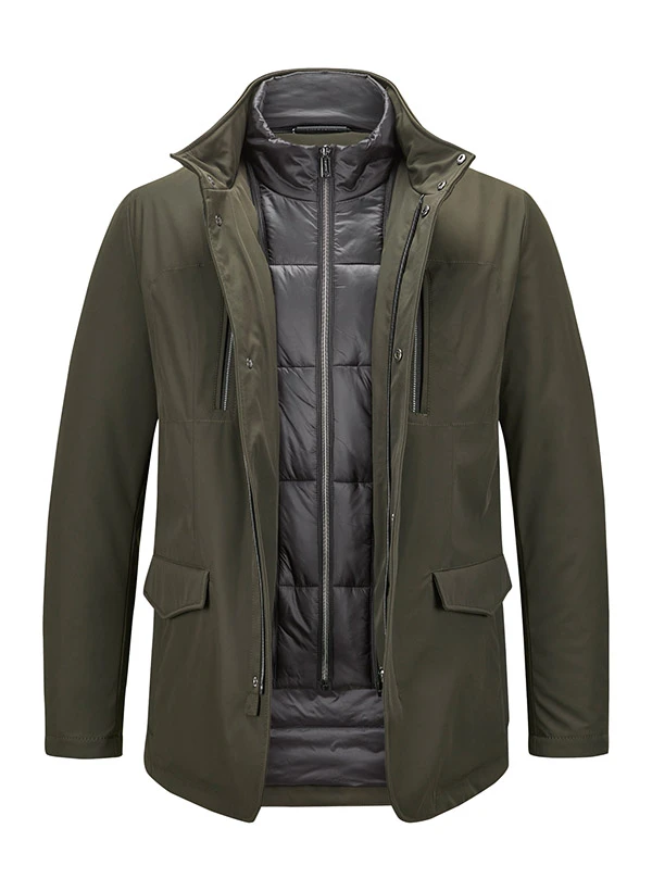 MILESTONE, Funktionsjacke MSPreston, Mikrofaser sorona®, olivgrün MILESTONE, Funktionsjacke MSPreston, Mikrofaser Sorona®, Olivgrün -Herrenausstatter Verkaufe 447348 norm2