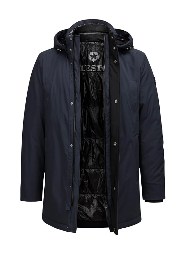 MILESTONE, Funktionsparka MSRichmond, Mikrofaser sorona®, nachtblau MILESTONE, Funktionsparka MSRichmond, Mikrofaser Sorona®, Nachtblau -Herrenausstatter Verkaufe 447350 norm2