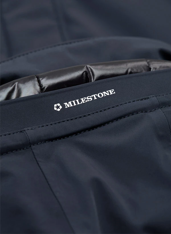 MILESTONE, Funktionsparka MSRichmond, Mikrofaser sorona®, nachtblau MILESTONE, Funktionsparka MSRichmond, Mikrofaser Sorona®, Nachtblau -Herrenausstatter Verkaufe 447350 norm4