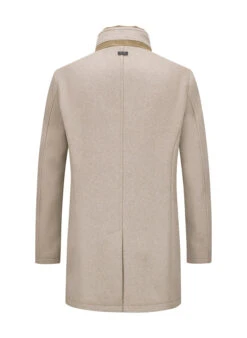 MILESTONE, Mantel MSDuran, Wolle, Hellbeige Meliert 2 MILESTONE, Mantel MSDuran, Wolle, Hellbeige Meliert -Herrenausstatter Verkaufe 447358 norm3