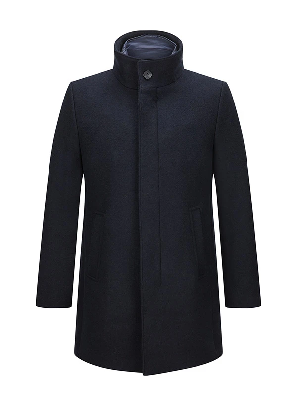 MILESTONE, Mantel MSLancaster, Wolle, nachtblau MILESTONE, Mantel MSLancaster, Wolle, Nachtblau -Herrenausstatter Verkaufe 447360 norm