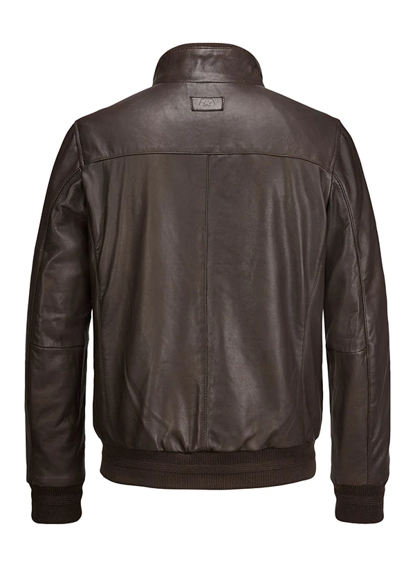 MILESTONE, Lederblouson MSRick, Lammnappa wattiert, dunkelbraun MILESTONE, Lederblouson MSRick, Lammnappa Wattiert, Dunkelbraun -Herrenausstatter Verkaufe 447362 norm3