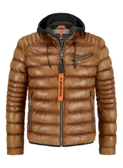 MILESTONE, Lederjacke MSApollo, Schafleder Sorona®, Cognac