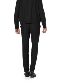 HUGO, Bundfaltenhose Getlin, Slim Fit, Wolle, Schwarz 2 HUGO, Bundfaltenhose Getlin, Slim Fit, Wolle, Schwarz -Herrenausstatter Verkaufe 447476 norm2