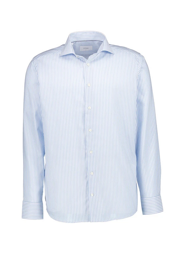 ETON, Hemd, Slim Fit, Baumwolle, himmelblau gestreift ETON, Hemd, Slim Fit, Baumwolle, Himmelblau Gestreift -Herrenausstatter Verkaufe 447604 norm