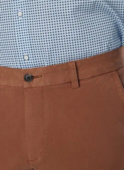 BOSS Black, Chino Kaiton, Slim Fit, Baumwolle, Braun 3 BOSS Black, Chino Kaiton, Slim Fit, Baumwolle, Braun -Herrenausstatter Verkaufe 447638 norm3