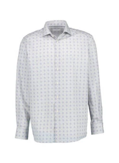 ETON, Hemd, Contemporary Fit, Baumwolle-TENCEL™, Multicolor Gemustert