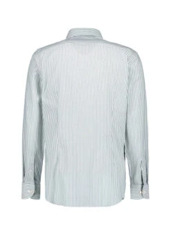 ETON, Hemd, Slim Fit, Baumwolle, Grün-weiß Gestreift -Herrenausstatter Verkaufe 447957 norm2