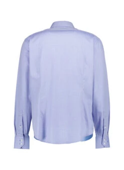 Van Laack, Hemd Vl-Rivara-LTF, Tailor Fit, Baumwolle, Extra Langer Arm, Blau Gemustert -Herrenausstatter Verkaufe 447959 norm2