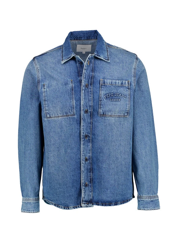 Pepe Jeans, Overshirt, Denim, jeansblau Pepe Jeans, Overshirt, Denim, Jeansblau -Herrenausstatter Verkaufe 448001 norm