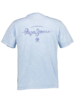 Pepe Jeans, T-Shirt Terell, Baumwolle, Blau -Herrenausstatter Verkaufe 448003 norm2