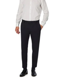 CINQUE, Hose Cijuno, Jersey Cropped, Dunkelblau