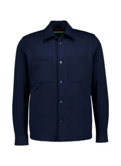 CINQUE, Overshirt Cimessi, Mikrofaser, Dunkelblau