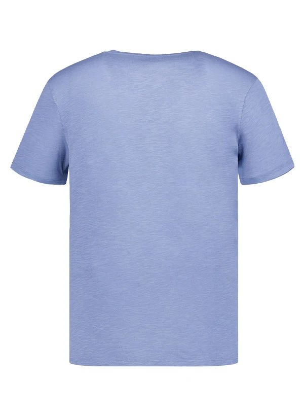 JUVIA, T-Shirt, Baumwolle, blau JUVIA, T-Shirt, Baumwolle, Blau -Herrenausstatter Verkaufe 448021 norm2