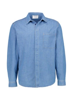 JUVIA, Jeanshemd Franz, Baumwolle, Blau