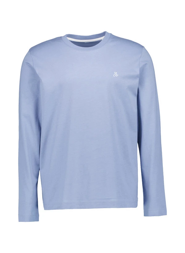 Marc O'Polo, Longsleeve, Shaped Fit, Bio Baumwolle, blau Marc O'Polo, Longsleeve, Shaped Fit, Bio Baumwolle, Blau -Herrenausstatter Verkaufe 448037 norm