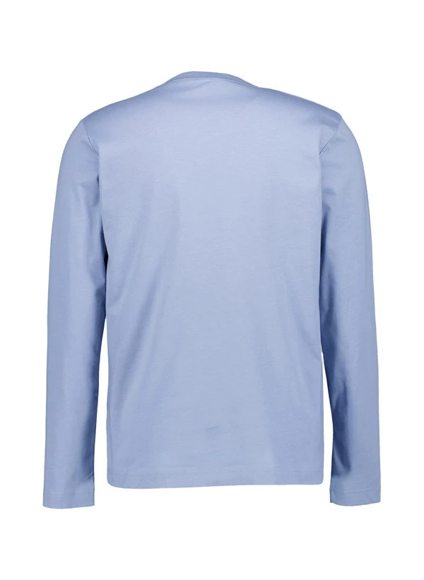 Marc O'Polo, Longsleeve, Shaped Fit, Bio Baumwolle, blau Marc O'Polo, Longsleeve, Shaped Fit, Bio Baumwolle, Blau -Herrenausstatter Verkaufe 448037 norm2