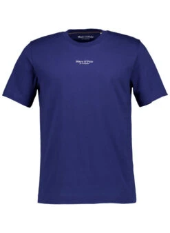 Marc O'Polo, T-Shirt, Regular Fit, Bio Baumwolle, Navy