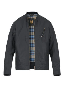 BELSTAFF, Jacke Sideline, Baumwolle Gewachst, Schwarz