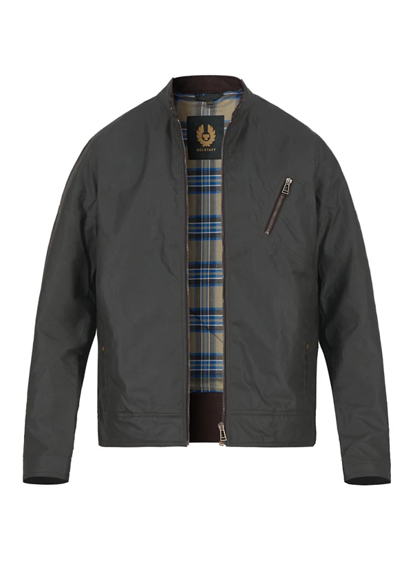 BELSTAFF, Jacke Sideline, Baumwolle gewachst, olivgrün BELSTAFF, Jacke Sideline, Baumwolle Gewachst, Olivgrün -Herrenausstatter Verkaufe 448120 norm