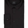 ARMANI EXCHANGE, Hemd, Slim Fit, Baumwolle, Schwarz