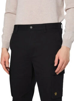 BELSTAFF, Cargohose Route, Baumwolle, Schwarz 2 BELSTAFF, Cargohose Route, Baumwolle, Schwarz -Herrenausstatter Verkaufe 448132 norm3