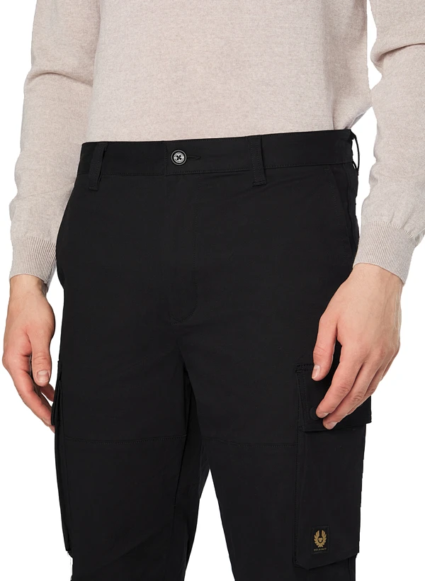 BELSTAFF, Cargohose Route, Baumwolle, schwarz BELSTAFF, Cargohose Route, Baumwolle, Schwarz -Herrenausstatter Verkaufe 448132 norm3