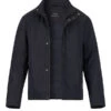 ARMANI EXCHANGE, Jacke, Mikrofaser Wasserabweisend, Schwarz