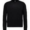 ARMANI EXCHANGE, Pullover, Wolle, Schwarz