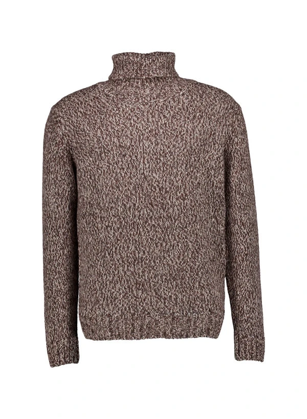 BALDESSARINI, Rollkragenpullover, Merinowolle extrafein, braun meliert BALDESSARINI, Rollkragenpullover, Merinowolle Extrafein, Braun Meliert -Herrenausstatter Verkaufe 448174 norm