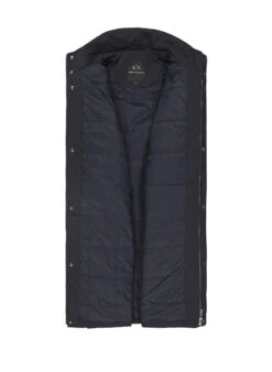 ARMANI EXCHANGE, Jacke, Mikrofaser Wasserabweisend, Navy -Herrenausstatter Verkaufe 448183 norm3