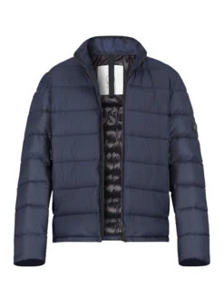 BOGNER, Daunenjacke Hugh, Mikrofaser, Dunkelblau