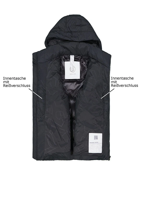 BOGNER, Daunenjacke Jamy-D2, Nylon, schwarz BOGNER, Daunenjacke Jamy-D2, Nylon, Schwarz -Herrenausstatter Verkaufe 448259 norm3